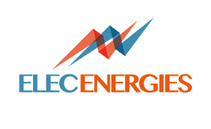 Logo elec energie texte blanc